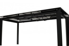 Стол CORNER 120 MATTE STATUARIO Белый мрамор матовый керамика, стекло/ черный каркас, ®DISAUR в Камышлове - kamyshlov.mebel24.online | фото 9