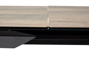 Стол CREMONA 180 KL-61 Под дерево, итальянская керамика / черный каркас, ®DISAUR в Камышлове - kamyshlov.mebel24.online | фото 4