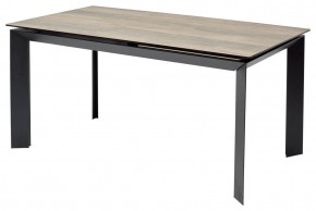 Стол CREMONA 180 KL-61 Под дерево, итальянская керамика / черный каркас, ®DISAUR в Камышлове - kamyshlov.mebel24.online | фото 5