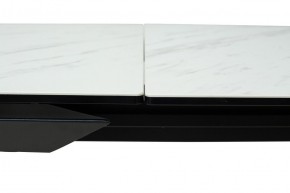Стол CREMONA 180 KL-99 Белый мрамор матовый, итальянская керамика / черный каркас, ®DISAUR в Камышлове - kamyshlov.mebel24.online | фото 12