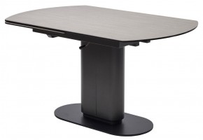 Стол KAI 140 TL-110 поворотная система раскладки, испанская керамика / Темно-серый / Черный, ®DISAUR в Камышлове - kamyshlov.mebel24.online | фото 1