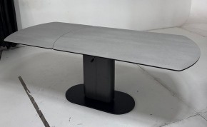 Стол KAI 140 TL-58 поворотная система раскладки, испанская керамика / Темно-серый / Черный, ®DISAUR в Камышлове - kamyshlov.mebel24.online | фото 4