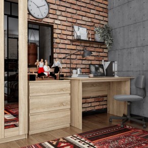 Стол КАСТОР письменный 120х65, цвет Дуб Сонома в Камышлове - kamyshlov.mebel24.online | фото 3