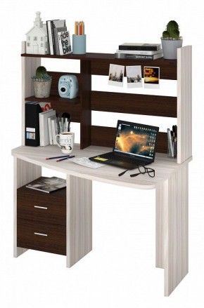 Стол компьютерный Домино Лайт СКЛ-Крл 120+НКЛ-120 в Камышлове - kamyshlov.mebel24.online | фото 2