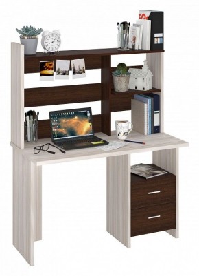 Стол компьютерный Домино Лайт СКЛ-Прям120+НКЛ-120 в Камышлове - kamyshlov.mebel24.online | фото 2