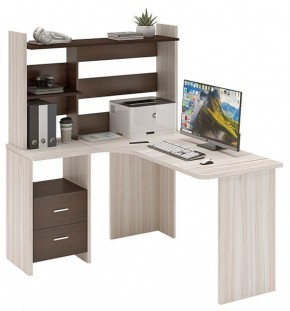 Стол компьютерный Домино Lite СКЛ-Угл130+НКЛ-120 в Камышлове - kamyshlov.mebel24.online | фото 2