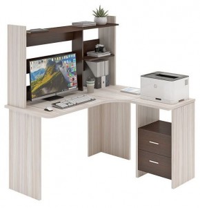 Стол компьютерный Домино Lite СКЛ-Угл130+НКЛ-130 в Камышлове - kamyshlov.mebel24.online | фото 2