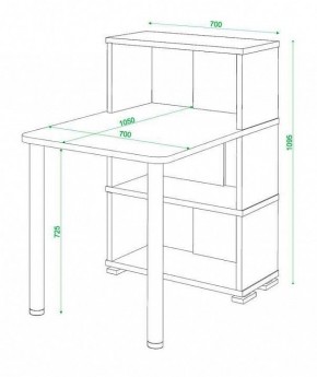 Стол компьютерный Домино СБ-10М3 в Камышлове - kamyshlov.mebel24.online | фото 3