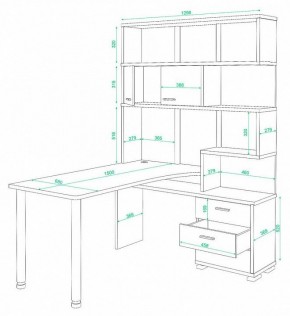 Стол компьютерный Домино СР-420/150 в Камышлове - kamyshlov.mebel24.online | фото 2
