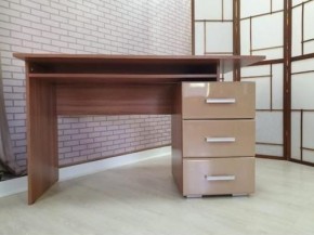 Стол компьютерный Симба Ясень шимо-Кофе с молоком в Камышлове - kamyshlov.mebel24.online | фото 2
