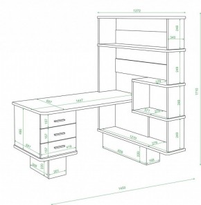 Стол компьютерный СР-520 в Камышлове - kamyshlov.mebel24.online | фото 2