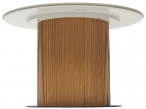 Стол MESA D120 цвет БЕЛЫЙ МРАМОР M326 / Каркас OAK, ®DISAUR в Камышлове - kamyshlov.mebel24.online | фото 8