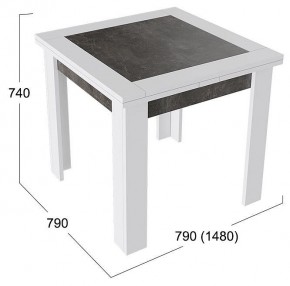 Стол обеденный Хьюстон Тип 3 в Камышлове - kamyshlov.mebel24.online | фото 3