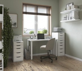 Стол письменный Ингар, 140x75, белый в Камышлове - kamyshlov.mebel24.online | фото 2