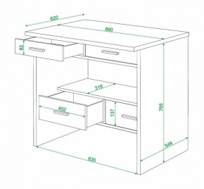 Стол письменный Живой дизайн СК-12 в Камышлове - kamyshlov.mebel24.online | фото 2