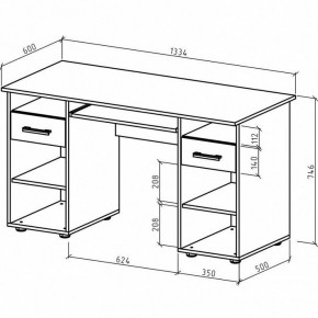 Стол письменный Остин в Камышлове - kamyshlov.mebel24.online | фото 3