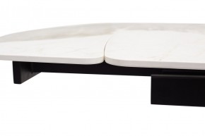 Стол RIVOLI 140 GLOSS LUXURY PANDORA SOLID CERAMIC / BLACK, ®DISAUR в Камышлове - kamyshlov.mebel24.online | фото 4