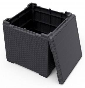 Стол с функцией хранения Виго (Vigo storage box) графит в Камышлове - kamyshlov.mebel24.online | фото 3