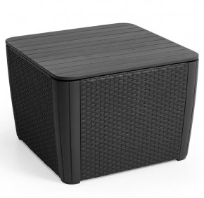 Стол-сундук Лузон Плюс (Luzon Plus Flat Wicker), графит в Камышлове - kamyshlov.mebel24.online | фото 3