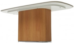 Стол TAMPA 180 цвет БЕЛЫЙ МРАМОР M326, керамика / Каркас OAK, ®DISAUR в Камышлове - kamyshlov.mebel24.online | фото 8
