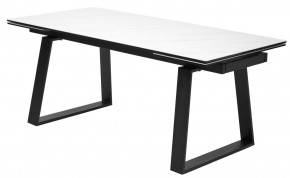Стол VASTO 180 MARBLES KL-99 Белый мрамор матовый, итальянская керамика/ черный каркас, ®DISAUR в Камышлове - kamyshlov.mebel24.online | фото 4
