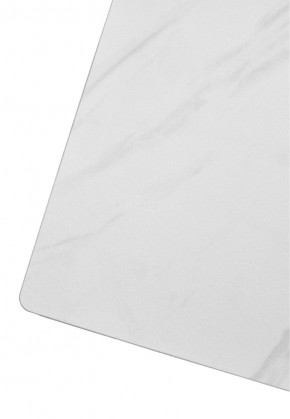 Стол VASTO 180 MARBLES KL-99 Белый мрамор матовый, итальянская керамика/ черный каркас, ®DISAUR в Камышлове - kamyshlov.mebel24.online | фото 7