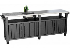Столик для барбекю 415 Л (Unity Chef 415 L) графит в Камышлове - kamyshlov.mebel24.online | фото 3