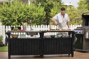 Столик для барбекю 415 Л (Unity Chef 415 L) графит в Камышлове - kamyshlov.mebel24.online | фото 4