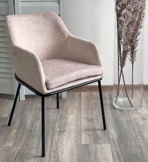 Стул АЛИСТЕР, цвет RAIN 2 какао велюр / черный каркас М-City в Камышлове - kamyshlov.mebel24.online | фото 3