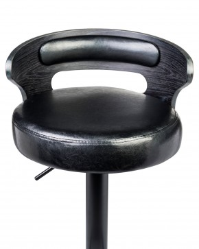 Стул барный DOBRIN FRED BLACK, чёрное дерево, чёрный в Камышлове - kamyshlov.mebel24.online | фото 5