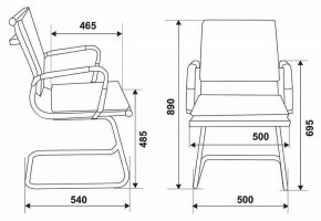 Стул Бюрократ CH-993-LOW-V/M01 в Камышлове - kamyshlov.mebel24.online | фото 5