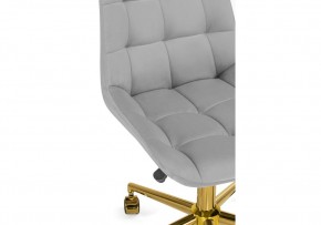 Офисное кресло Честер светло-серый (california 900)/ золото в Камышлове - kamyshlov.mebel24.online | фото 7
