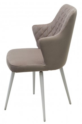 Стул HERMAN 360 град. ЛАТТЕ #25, велюр / белый каркас М-City в Камышлове - kamyshlov.mebel24.online | фото 6