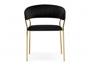 Стул на металлокаркасе Kamelia 1 black / gold в Камышлове - kamyshlov.mebel24.online | фото 2