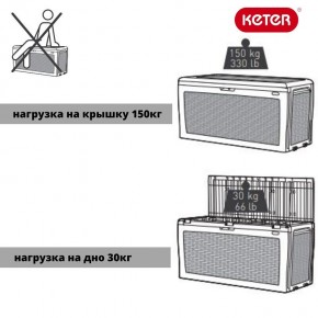 Сундук Samoa Rattan Box 270 L в Камышлове - kamyshlov.mebel24.online | фото 5