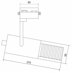 Светильник на штанге Elektrostandard Forema a060612 в Камышлове - kamyshlov.mebel24.online | фото 3