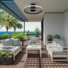 Светильник с вентилятором Mantra Soho 8721 в Камышлове - kamyshlov.mebel24.online | фото 2