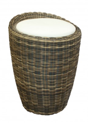 Табурет с местом для хранения LM-1100Rattan, кремовый в Камышлове - kamyshlov.mebel24.online | фото