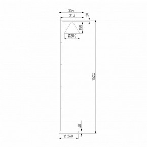 Торшер Elektrostandard Bevel a068473 в Камышлове - kamyshlov.mebel24.online | фото 2