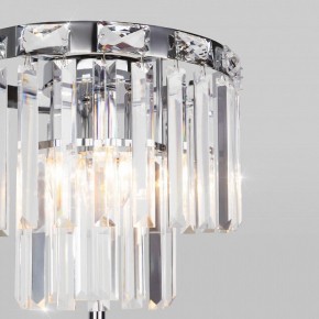 Торшер Eurosvet Elegante 01137/3 хром/прозрачный хрусталь Strotskis в Камышлове - kamyshlov.mebel24.online | фото 4