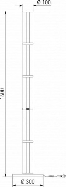 Торшер Eurosvet Stark 80537/1 латунь в Камышлове - kamyshlov.mebel24.online | фото 5