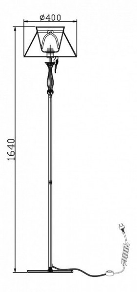 Торшер Maytoni Bird ARM013-22-W в Камышлове - kamyshlov.mebel24.online | фото 8