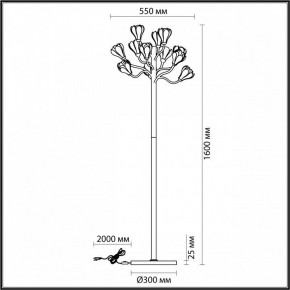 Торшер Odeon Light Gardi 5090/12F в Камышлове - kamyshlov.mebel24.online | фото 5