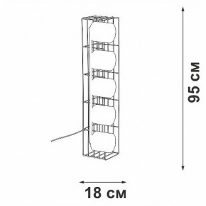 Торшер Vitaluce V3019 V3019-1/5P в Камышлове - kamyshlov.mebel24.online | фото 4