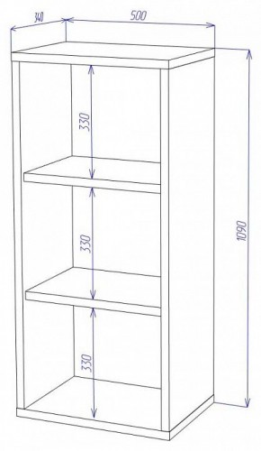 Тумба Домино СУ(ш1в1)+ФГ в Камышлове - kamyshlov.mebel24.online | фото 2