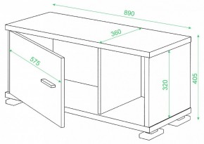 Тумба комбинированная Домино СБ-30/1 в Камышлове - kamyshlov.mebel24.online | фото 3