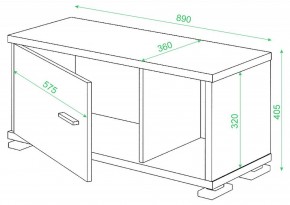 Тумба комбинированная СБ-30/1 в Камышлове - kamyshlov.mebel24.online | фото 2