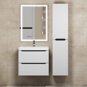 Тумба под раковину Uperwood Tanos 60 см, подвесная, белая/графит в Камышлове - kamyshlov.mebel24.online | фото 13