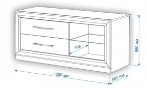 Тумба под ТВ Нобиле КА120 в Камышлове - kamyshlov.mebel24.online | фото 2