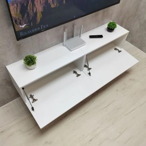 Тумба подвесная под ТВ LINES MTV1-MA 750 Белый матовый (Белый-M 10.1.2) в Камышлове - kamyshlov.mebel24.online | фото 10